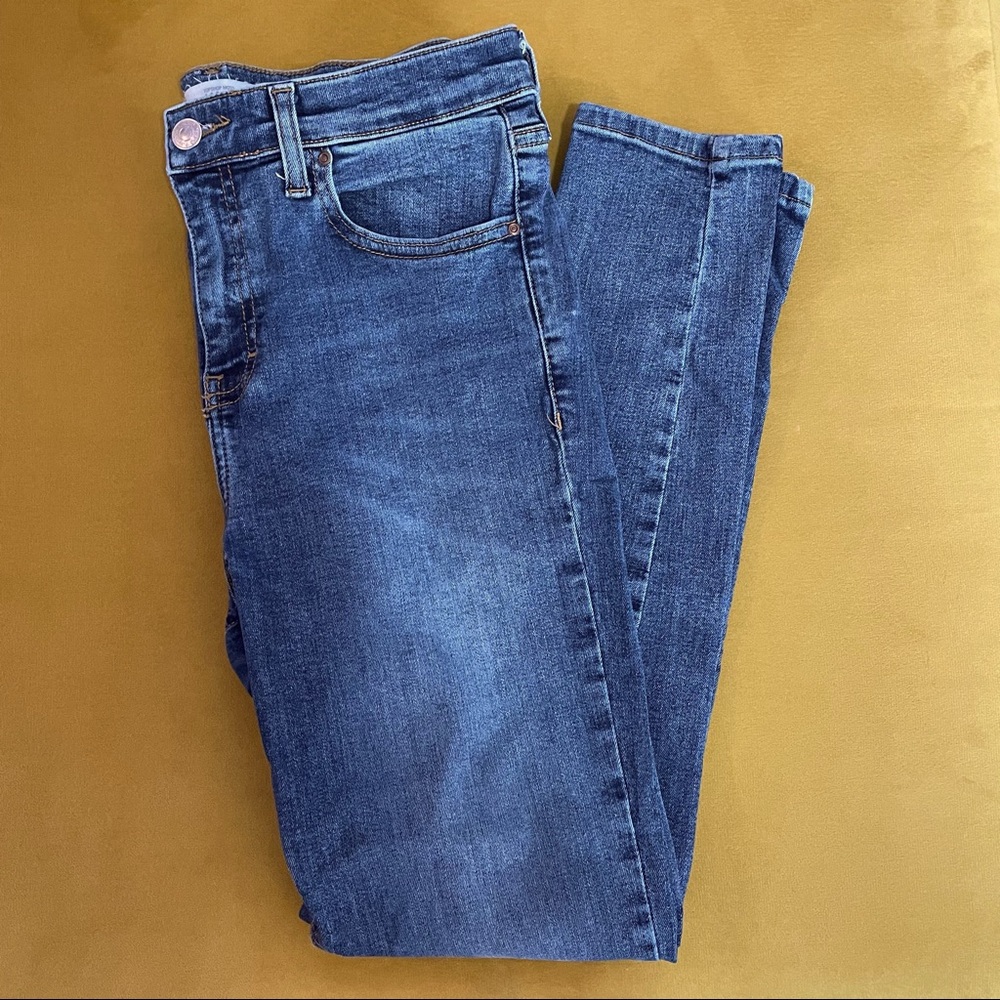 Topshop Jamie High-Rise Skinny Jeans